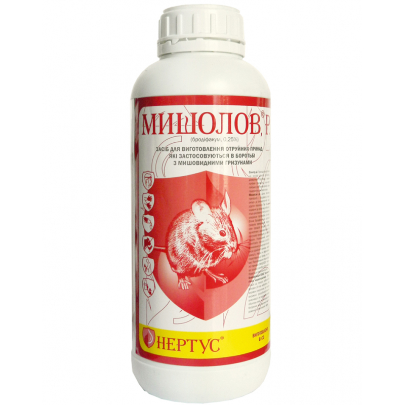 Родентицид Мишолов 1 л Нертус